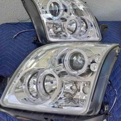 06-09 Ford Fusion LED DRL Projector Headlights Luces Focos Micas Faros Faroles Headlamps 