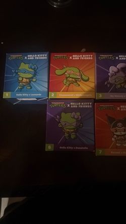 Hello Kitty and friends x Ninja Turtles