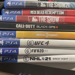 PS4 GAMES