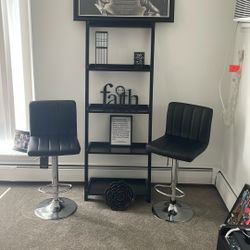 Ladder Shelf , And Bar Stools For Sale 100 Or Best 