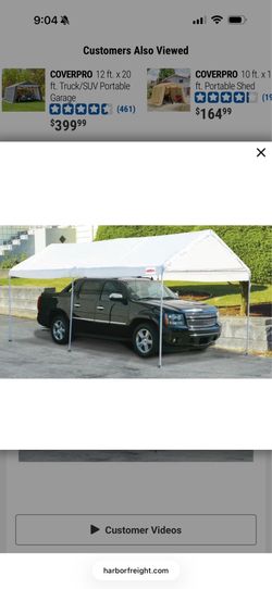 Cover Pro  10x20 Portable Car Cover.