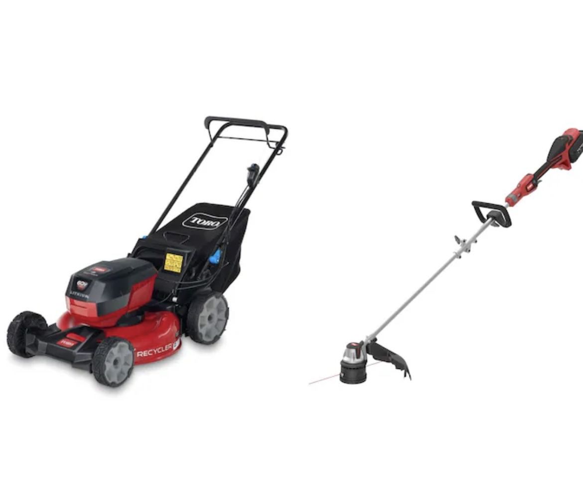 Electric Mower And Weed Eater
