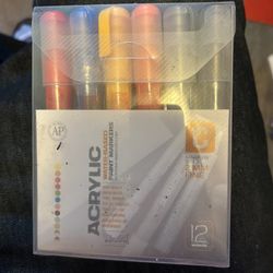 BNWB Montana Acrylic Paint Markers - 12 Pack 