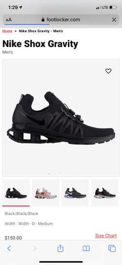 Nike Shox Gravity size 8