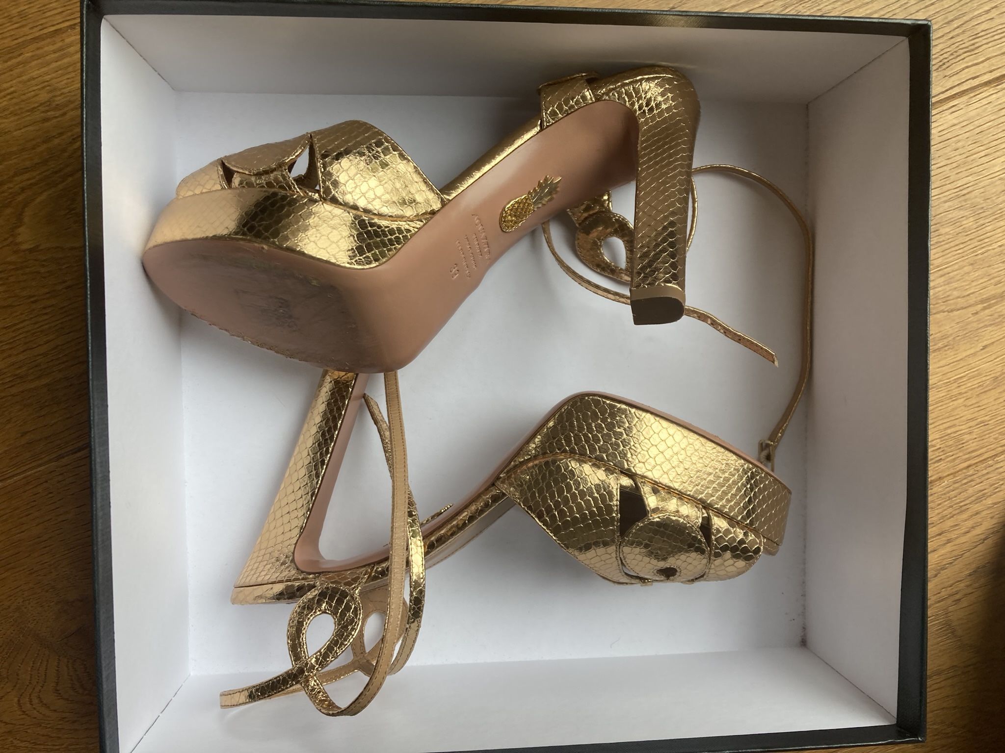 Aquazzura Platform Heels (size 39/8.5)