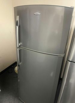 Whirlpool Top Mount Refrigerator Stainless Steel
