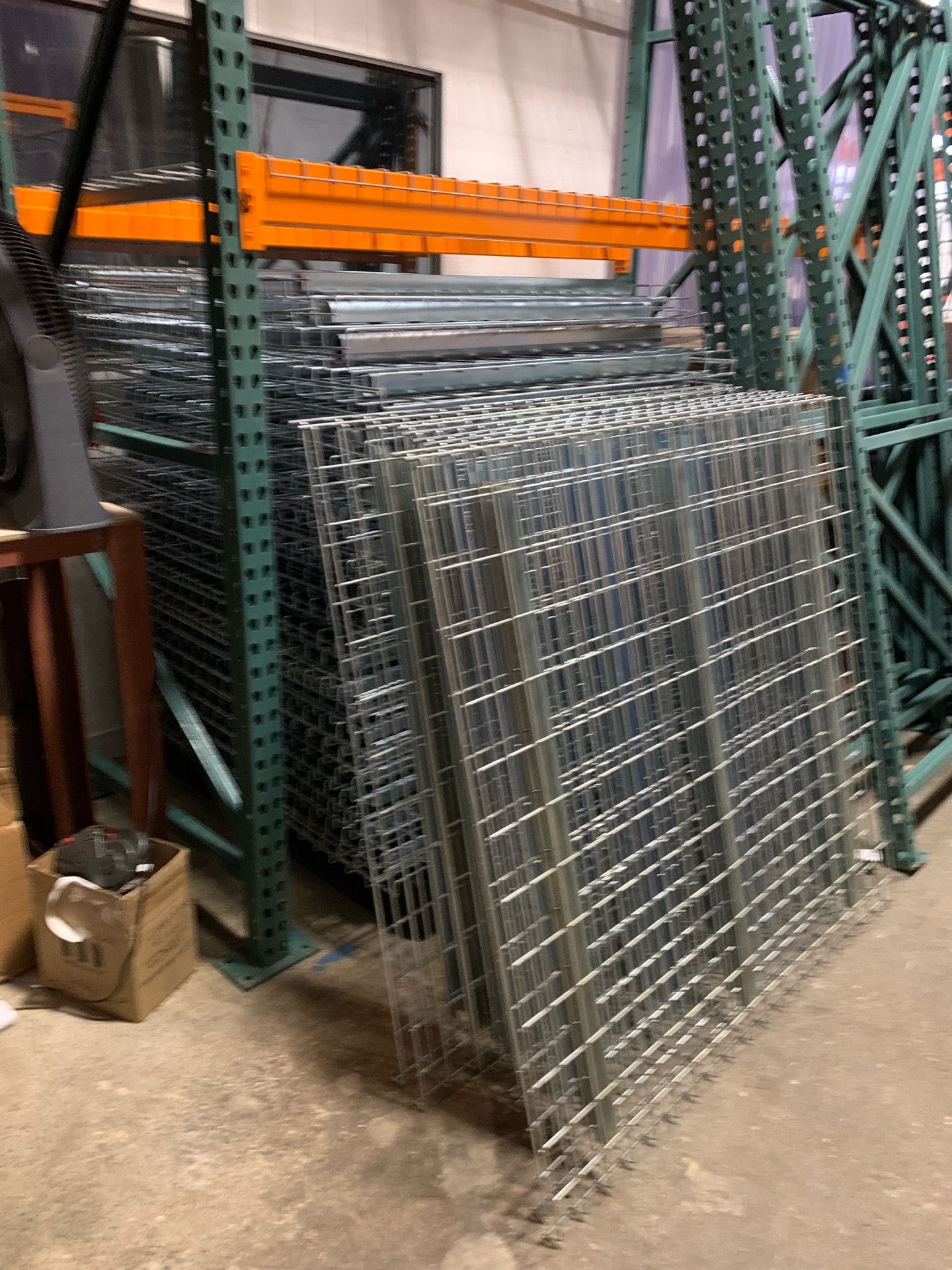 Pallet Racking - Wire Mesh Waterfall Shelving for Sale in Tacoma, WA ...