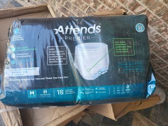 Attends MED 34"-44" 18 PK Underwesr