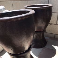 New Flower Pots Made Out Of Cement