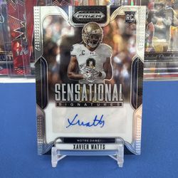 2025 Prizm Draft Picks Sensational Signatures Xavier Watts Auto #SS-99 (AU RC)
