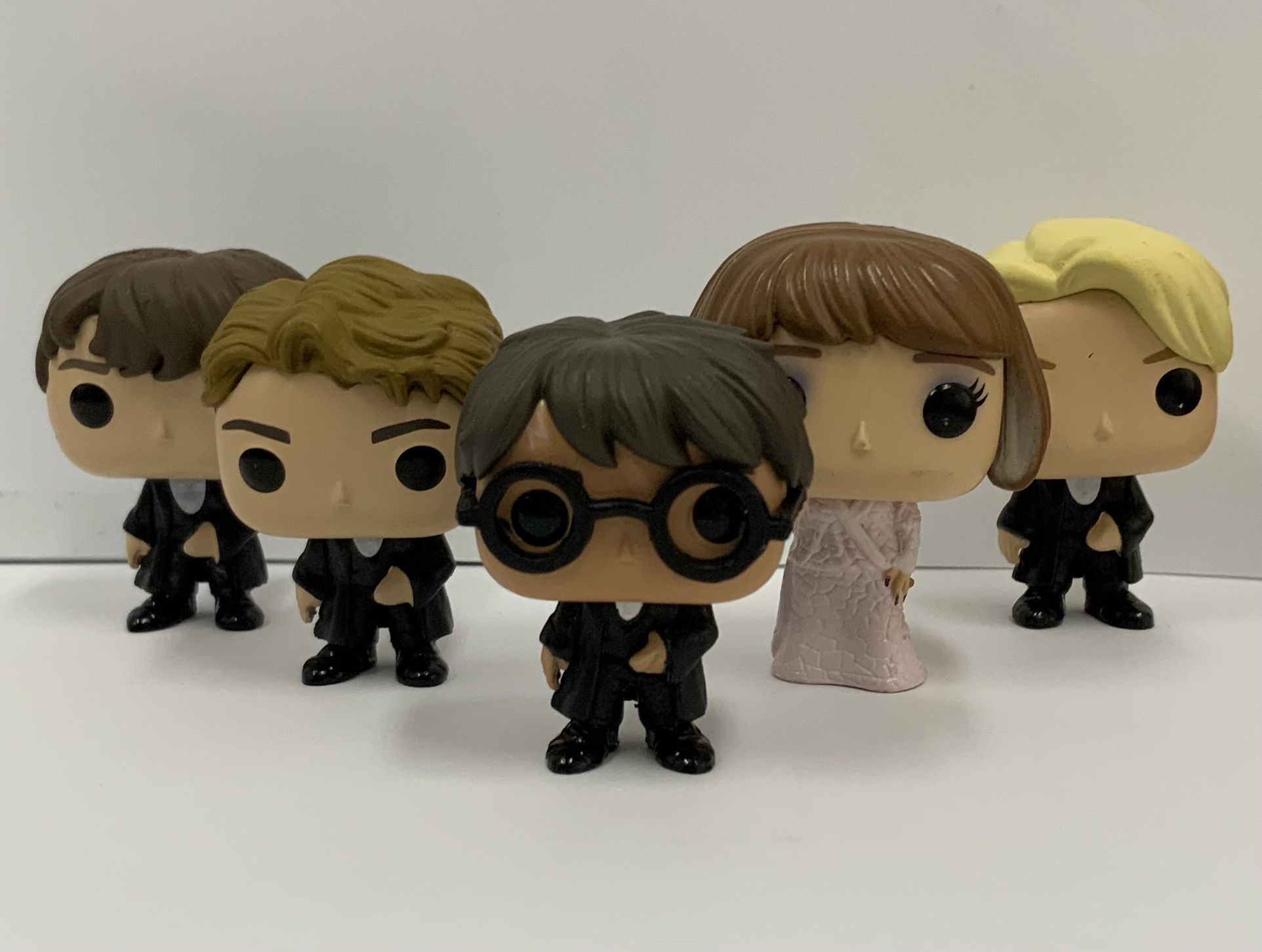 Lot Of Five Funko Pop Harry Potter Christmas Advent Calender Mini Figures Draco