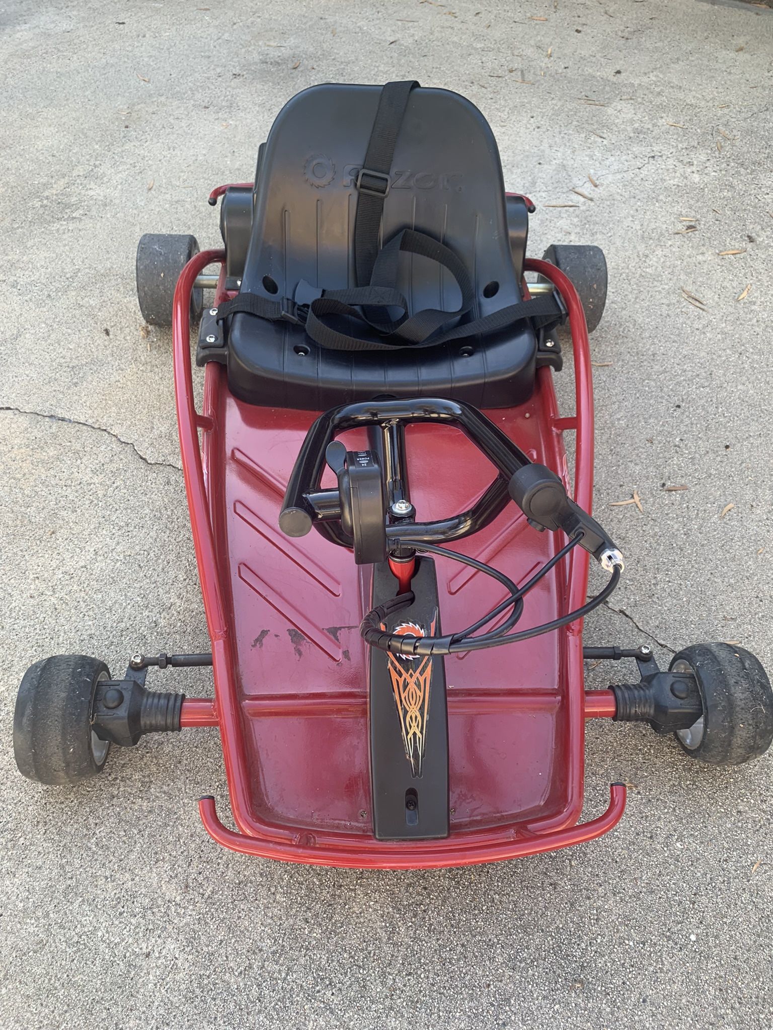 Razor, Ground Force Drifter Go-Kart, Red