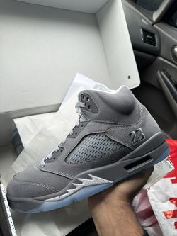 Jordan 5 Wolf Grey Size 13