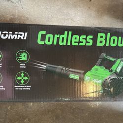 Brand New In Box Cordless Leaf Blower 2 Batteries