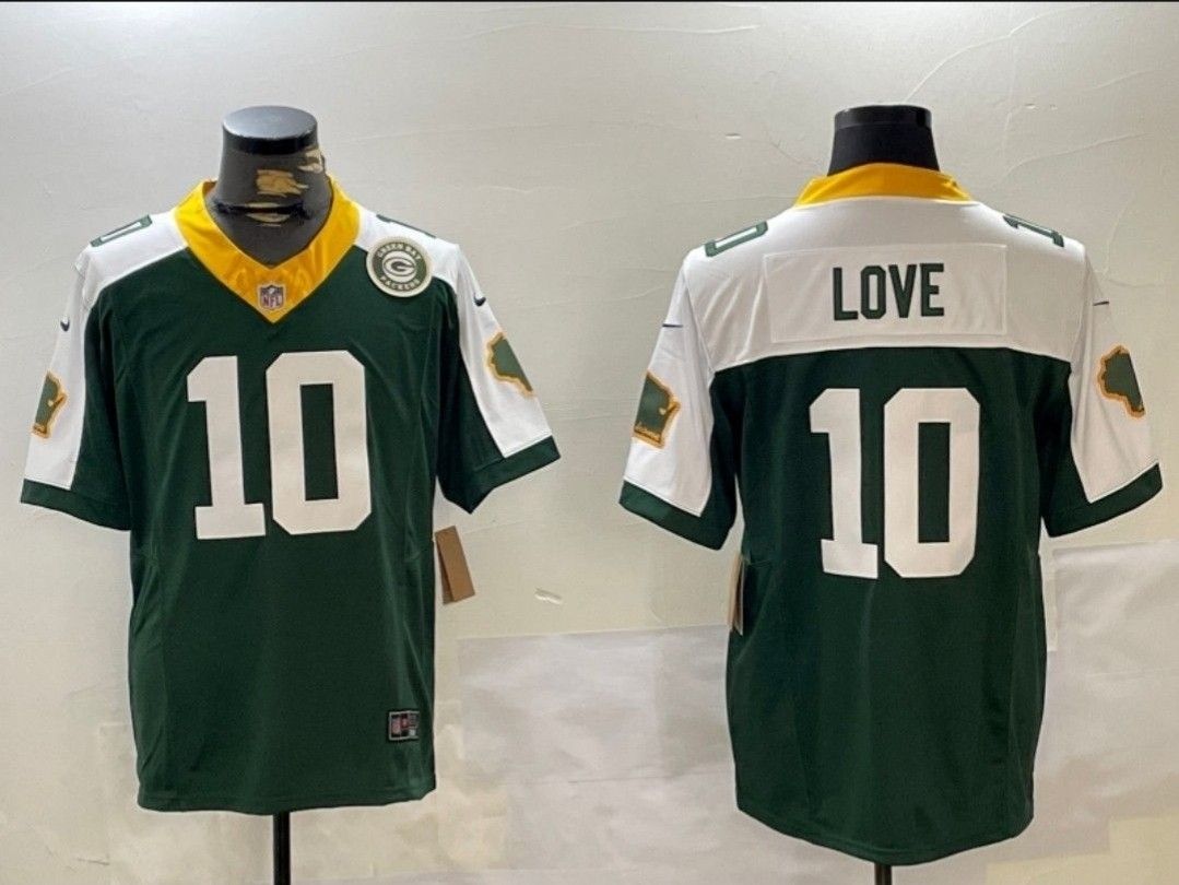 GREEN BAY PACKERS STITCHED FOOTBALL JERSEY