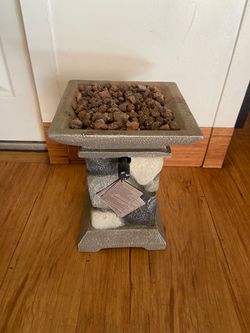 Outdoor tabletop fire bowl