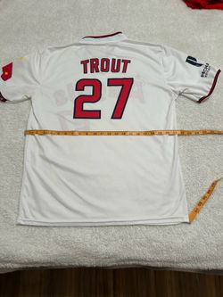 Anaheim Angels Trout Jersey