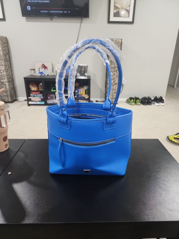 Blue Handbag/Purse 