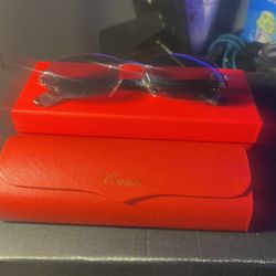 Best Offer Black Cartier Glasses $300