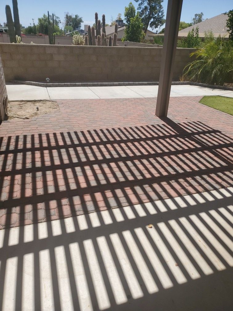 FREE pavers, around 800 sq ft
