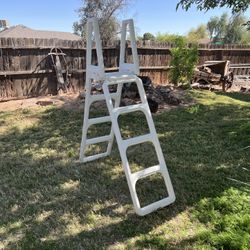A-Frame pool ladder 