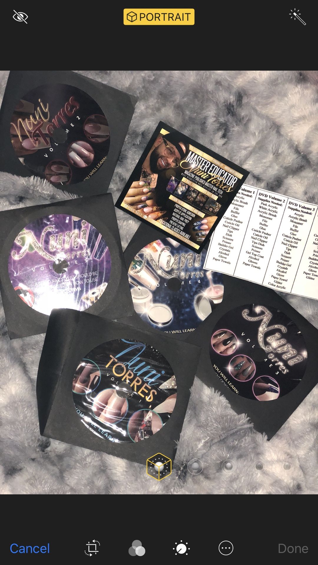 Nuni Torres nail DVDs