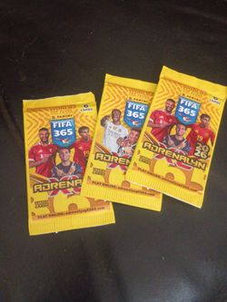 Panini Adrenalyn FIFA 365 Trading Cards 2026 pack of 6 cards