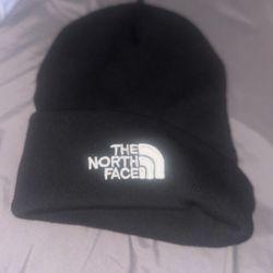 North face Black Beanie 
