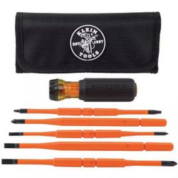 Klein 8 in 1 Insulated Screwdriver Set 