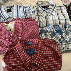 Dress Shirts Short Sleeve Size XL Camisas De Salir $6 Each 