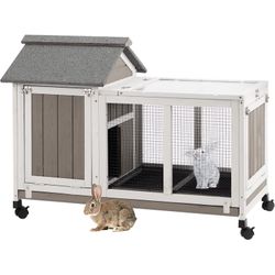 New - Rabbit Cage Bunny House Small Animal Cage