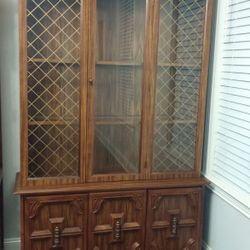 China Cabinet with light
