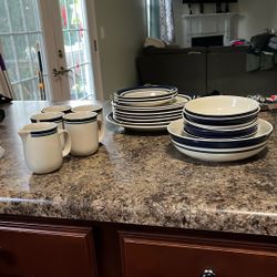 Plates, Bowls and Cups Set