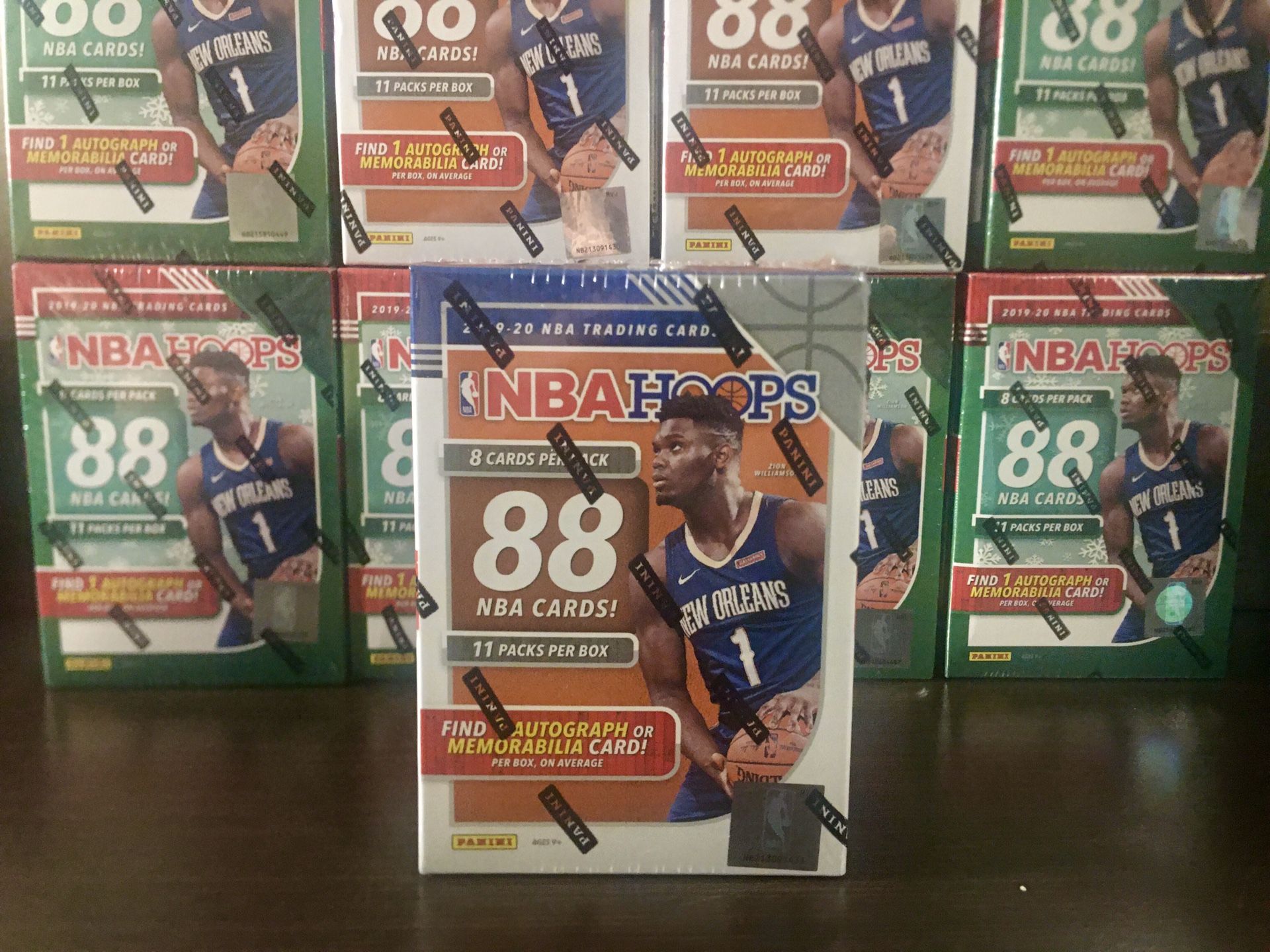 EXCLUSIVE 2019-20 NBA Hoops Basketball Cards Blaster Box Sealed (11 Packs)