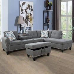 3 PC  SECTIONAL NEW IN BOX. NO CREDIT NEEDED FINANCING AVAILABLE 