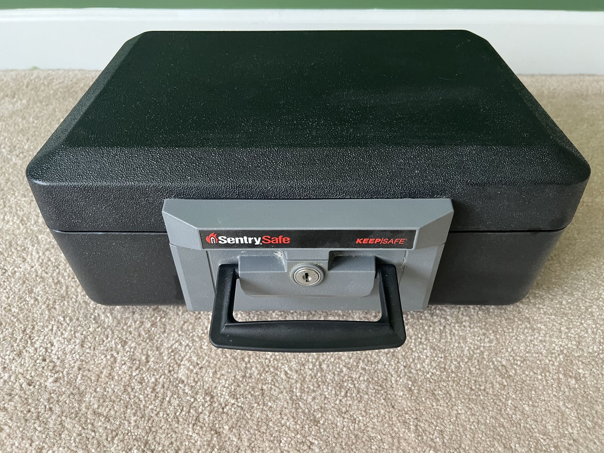 Sentry safe with 2 keys