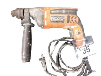 Ridgid Nma Orange Corded Right-Angle Drill