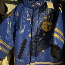 Toddler Police Raincoat 