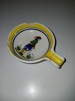 Vintage Quimper A Tray