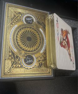 Sealed Christian Louis Vuitton playing cards