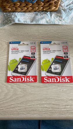 2 128gb micro sd cards