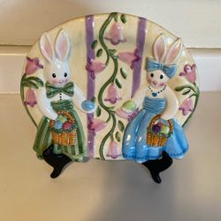 Easter Fitz and Floyd plate