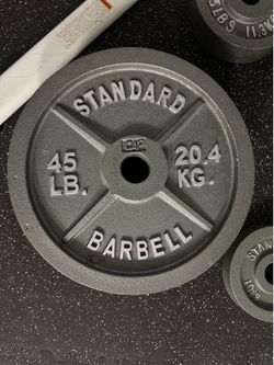 45lb, 25lb, 10lb Weight Plates
