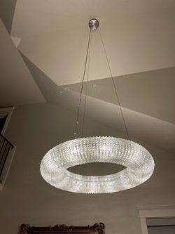 Crystal Ring Chandelier