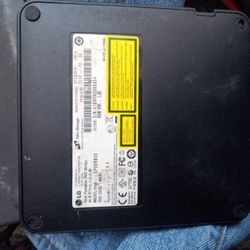 Slim Portable DVD writer