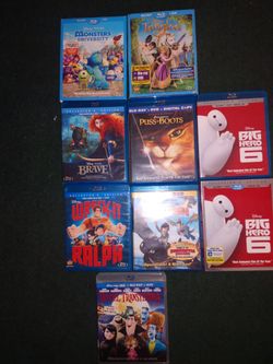 Disney Blu Ray movies