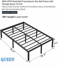Bed frame queen