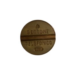 Vintage Gettone Telefonico Coin 