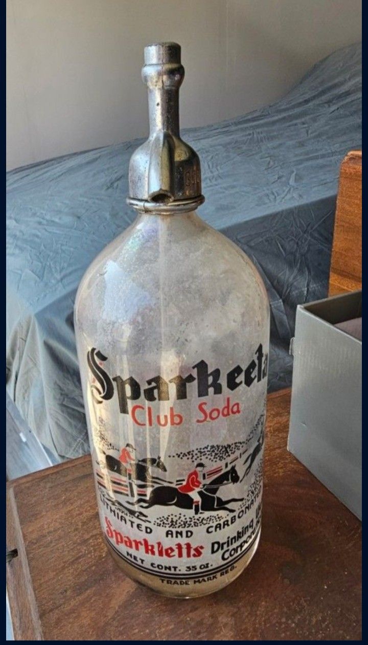 Antique Seltzer Bottle