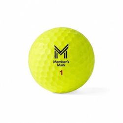 Member's Mark 3-Piece Yellow Golf Ball